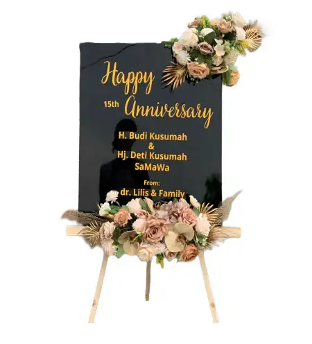 Papan Bunga Akrilik Cikelet